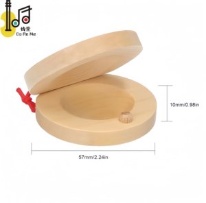 Factory Direct Sonaglio a Percussione adatto a musica didattica precoce adulti e bambini all'ingrosso in vendita nacchere - Product Image 4