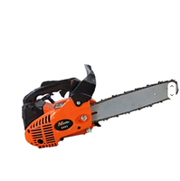 Scie à essence compacte 25 cm³, scie à chaîne industrielle et domestique, scie à une main, scie pour branches hautes, scie à bois de 12 pouces