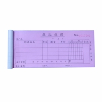 Carnet de reçus en papier carbone avec logo personnalisé économique pour la réservation d'hôtels et le loyer