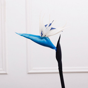 การตกแต่งบ้านทำด้วยมือนกเทียมจากดอกไม้สวรรค์ <span class=keywords><strong>Strelitzia</strong></span> <span class=keywords><strong>reginae</strong></span> ทำจากวัสดุ PU สำหรับปีใหม่และของตกแต่งกิจกรรม - Product Image 4
