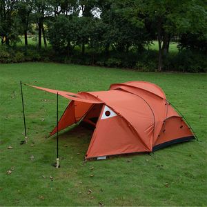 Carpa de Camping para 1-2 Personas, Una Habitación, Refuerzo Diagonal, Impermeable, Resistente al Viento, Transpirable, Aluminio y Poliéster, 230X135x110cm, Portátil - Product Image 2