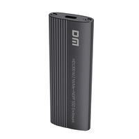 DM Dual Protocol M.2 NVME NGFF SSD a USB 3,1 Tipo-C Caja de caja Caja de disco duro de estado sólido para HDD Categoría de producto HD1300