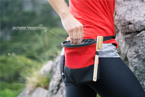 Bolsa y Cangurera para Tiza de Escalada, para Escalada en Roca y Boulder, con Práctica Cepillo - Product Image 4