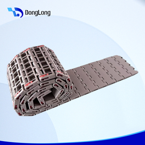 Fabrika doğrudan kargo 1600 düz konveyör bant 1600 düz modüler kemer 1600 plastik konveyör bant - Product Image 5