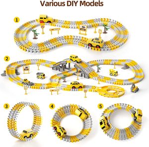 รางรถไฟผลิตจากพลาสติกสำหรับเด็กใช้พลังงานจากแบตเตอรี่ - Product Image 4
