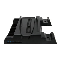 Prise en charge de la double manette de jeu Station de charge de refroidissement multifonctionnelle pour station de charge PS5 DE/UHD