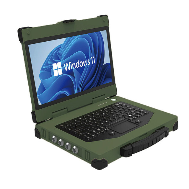 14 Inch Industrial Aluminum Alloy Upward Portable Intel I3/I5/I7 Waterproof IP65 Rugged Laptop in Stock