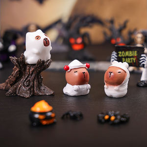 Miniatures en résine gélifiée Kawaii 3D personnalisées, <span class=keywords><strong>créatures</strong></span> fantaisie, nouveauté, vente en gros, figurines de collection uniques pour animaux de bureau, cadeau - Product Image 5