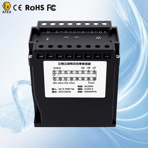 Transducteurs de puissance Kvar et Watt-heure, Capteur d'énergie électrique, Capteur de kilowatt (kW), Capteur de puissance (Watt), RS485 IoT - Product Image 1