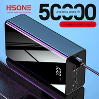 Centrale Électrique Portable 50000mAh en Gros, Grande Capacité, Charge Rapide 10W, Affichage Numérique LED, Support Extérieur Type-C