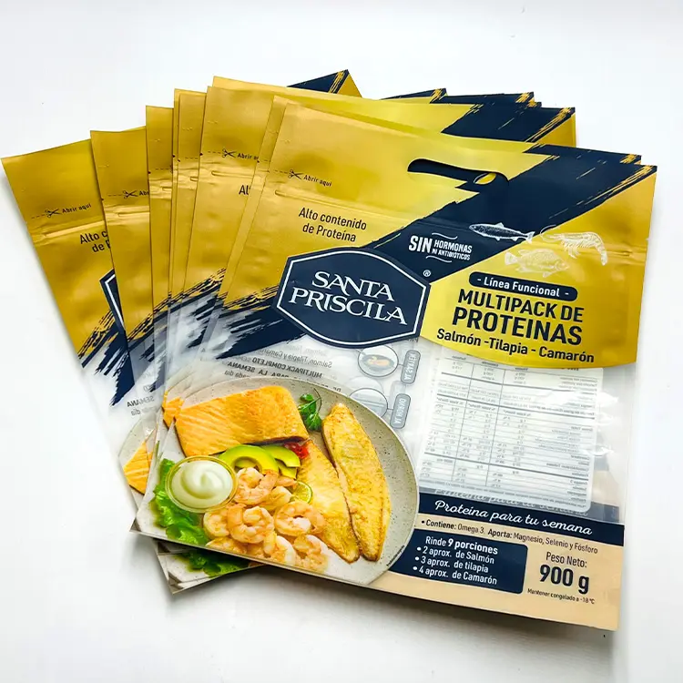 Custom Food Packaging Bag For Potato Crisps Standing Plastic Food Packaging