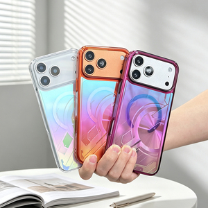 Funda Magnética para Teléfono con Tecnología 3D de Moda B530, Texturizada y Colorida, para iPhone 17 18 Pro Max, a Prueba de Golpes y Protectora - Product Image 5