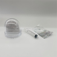 Coque de ballon à eau vide et transparente pour globe à eau remplissable DIY, bouteille à remplir pour artisanat scintillant, accessoire de jouet éducatif pour enfants