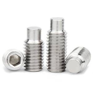 Top Manufacturer Factory Price DIN915 Stainless Steel Hex Socket <strong>Set</strong> <strong>Screw</strong> With Dog Point - Product Image 2