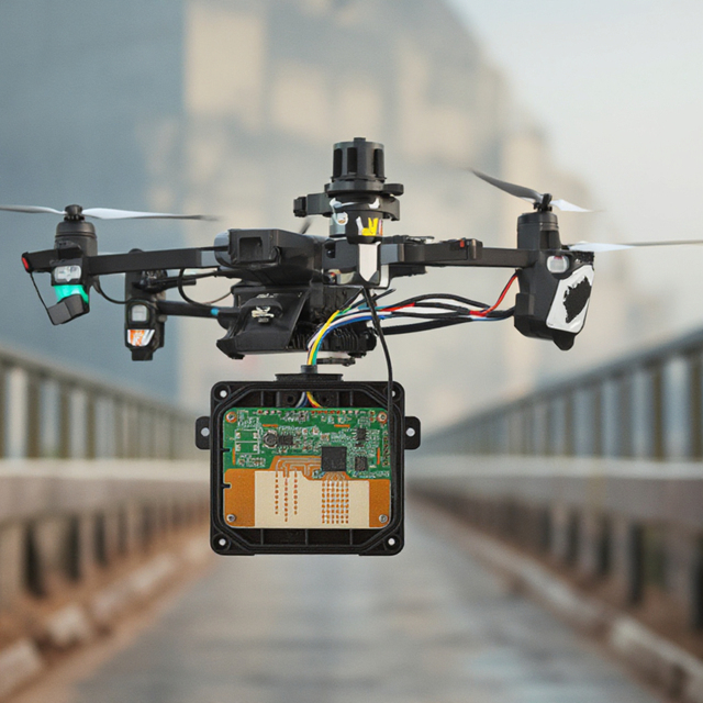 60GHz Millimeter Wave Radar Sensor U200 UAV 0.4m-200m Detection Range High Resolution 20Hz Data Refresh 60 Azimuth/10