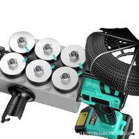 Machine à enfiler les câbles industrielle automatique sans fil, électrique à batterie lithium, pour le passage de fils et de câbles dans les tubes dissimulés et les murs