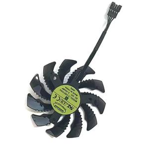 Ventilateur de refroidissement GPU 78mm LD08010S12H HT128010SU 4 broches pour Gigabyte <span class=keywords><strong>Aorus</strong></span> GTX <span class=keywords><strong>1060</strong></span> 1070 1080 G1 GTX 1070Ti 1080Ti 960 980Ti - Product Image 2