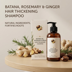 Shampoo nourrissant à l'huile de Batana, au romarin et au gingembre, 500 ml, boîte, vente en gros, OEM, ODM, sur mesure - Product Image 6