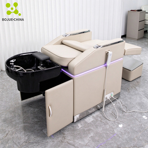 BoJue Nail Salon regolazione elettrica Pedicure sedia Shampoo commerciale per parrucchiere moderno salone di bellezza mobili sofà morbido - Product Image 2