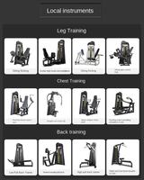 Équipement de musculation professionnel YLSY : Appareil complet pliable en métal pour exercices de dorsaux (haut et bas), capacité 160 kg