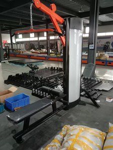 XF-48 Trung Quốc phòng tập thể dục thiết bị pin tải lựa chọn máy Lat kéo xuống ngồi thấp hàng máy nhà máy Giá bán - Product Image 4