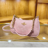 Sacs à main pour femmes transfrontaliers, haut de gamme, sensation de luxe léger, imprimé géométrique, fermeture éclair, chaîne en PU, bandoulière unique, été, simple et polyvalent