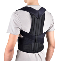 Correcteur de posture d'épaule en néoprène de qualité supérieure OEM ODM, redresseur de dos supérieur réglable pour soulager les douleurs dorsales.