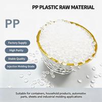 Résine de polypropylène de qualité médicale M800E PP, copolymère aléatoire de polypropylène vierge, matériau plastique PP, granulés à haute rigidité