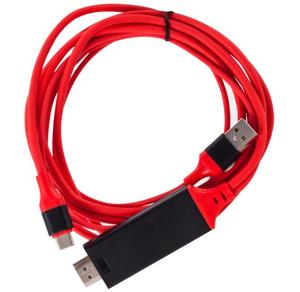 <span class=keywords><strong>สาย</strong></span>อะแดปเตอร์ USB 3.1 Type C เป็น <span class=keywords><strong>HDMI</strong></span> 4K HDTV สำหรับ <span class=keywords><strong>Samsung</strong></span> S 8 9 - Product Image 6