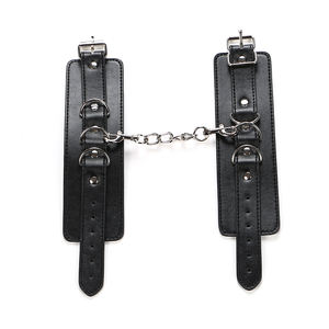 Juguetes Sexuales para Adultos, Esposas <span class=keywords><strong>de</strong></span> Cuero para Juegos Divertidos <span class=keywords><strong>de</strong></span> Bondage BDSM - Product Image 3