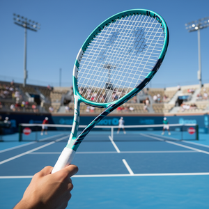 Raquetas de <span class=keywords><strong>tenis</strong></span> de precio de fábrica para adultos, raquetas de <span class=keywords><strong>tenis</strong></span> de 27 <span class=keywords><strong>pulgadas</strong></span> preensanchadas de aluminio o fibra de carbono de alta calidad - Product Image 2