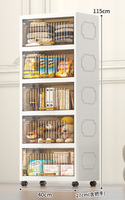 Armoire de rangement contemporaine en plastique PP avec 3 tiroirs, design modulaire écologique pour le rangement des vêtements