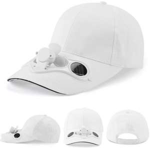 Gorras de Béisbol y Golf de Verano Multicolores con Ventilador Solar, Visera Larga, Gorro con Ventilador de Refrigeración Solar, Sin Necesidad de Carga - Product Image 3
