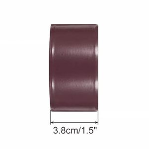 ริบบิ้นผ้า PVC สีน้ำตาลนีออน ขนาด 1.5 นิ้ว x 150 ฟุต (3.8 ซม. x 45 ม.) แข็งแรง ทนทาน สำหรับทำธงประดับตกแต่ง - Product Image 3