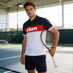 ملابس تنس الريشة والتنس مخصصة، قمصان بوليستر مطبوعة بالتسامي للتنس وتنس الطاولة - Product Image 2