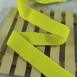 2.8cm Black Pulled Hair Soft Polyester Nylon Elastic Band Webbing Clothing Accessories Custom Brand - Product Image 5