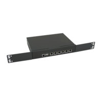 Prix usine 6Lans D525 Pfsense Mini serveur pare-feu sans ventilateur D525 J4125 3865U 6200U Mikrotik Pfsense Mini routeur Pc réseau WAN
