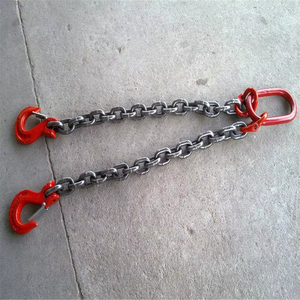 Ensemble complet <span class=keywords><strong>de</strong></span> sangles <span class=keywords><strong>de</strong></span> <span class=keywords><strong>levage</strong></span> robustes à 4 brins avec crochets réglables pour le <span class=keywords><strong>levage</strong></span> d'objets lourds - Product Image 6
