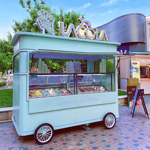 Mini camion de café multifonctionnel pour centre commercial, idéal pour la vente de thé au lait et de bière en rue - Product Image 4