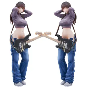 25cmラブリーギターシスターズセクシーなアニメガールフィギュアギターシスターズメイメイアクションフィギュア大人のコレクタブルモデル人形のおもちゃギフト