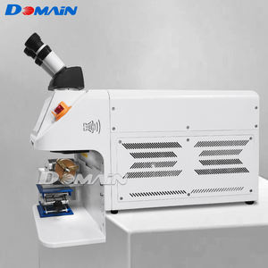 DOMAINLASER-Machine de soudage laser par points pour réparation de lunettes, mini machine de soudage laser Yag pour bijoux avec axe rotatif - Product Image 1