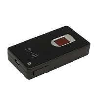 Lector de tarjetas NFC RFID móvil de 500DPI lector de huellas dactilares biométrico independiente