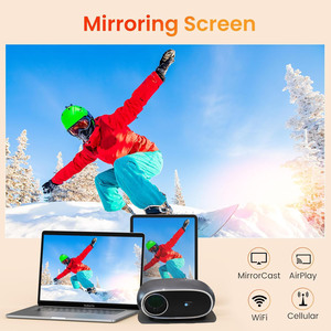 Cheap HTP <b>LED</b> <b>Projector</b> Home Full HD 4K Mini Pocket Android Version WIFI 6 Portable Smart Beamer Q7 Top Vision Mini Proyector Wi - Product Image 4