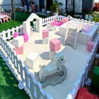 Château gonflable pour bébés, arc-en-ciel, jeu souple, château gonflable pour sauter, aire de jeux intérieure pour enfants, piscine à balles pour enfants en intérieur