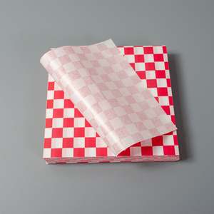 30x30cm Biodegradable PE Coated <b>Paper</b> Chemical Pulp Offset Printing Custom Printed <b>Greaseproof</b> <b>Paper</b> for Cookware - Product Image 6