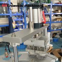 Machine de scellage automatique à écran tactile pneumatique haute efficacité en acier inoxydable pour tubes de papier, feuilles de thé et chips de pommes de terre, certifiée CE