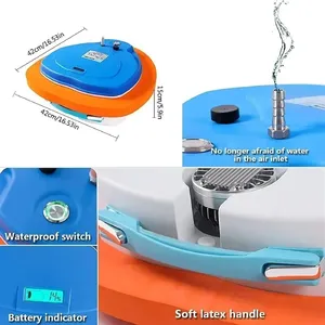 Système de ventilation pour plongée sous-marine GOYOJO avec support de masque, pompe à air flottante de 12 m, équipement de respiration pour la plongée en apnée - Product Image 2