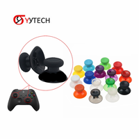 XBox serisi S X denetleyici oyun aksesuarları için SYYTECH renkli Joystick kavrama mantar kap