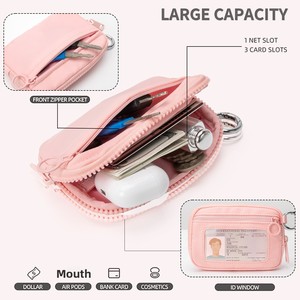 Borsa da Cintura Personalizzabile con Logo, Impermeabile in Poliestere, Portacarte da Polso per Donne, Borsa Portatile per Carte Bancarie e Monete - Product Image 4