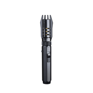 Briquet à cigare portable en métal, torche à gaz, pistolet à flamme avec fonction coupe-vent pour barbecue en plein air et accessoires pour cigares - Product Image 3